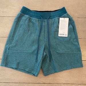 Lululemon Green Jasper At Ease Short
